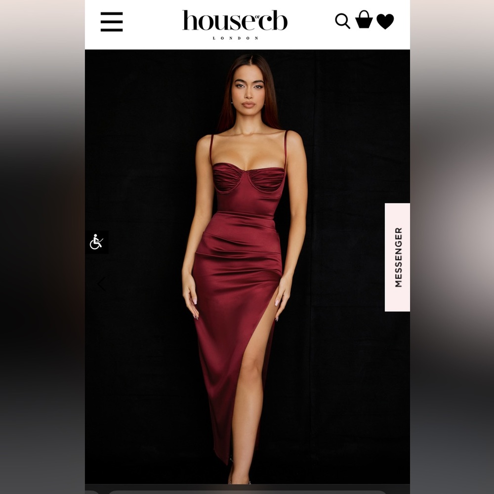 House of CB • Flora Dress • Size XS (A-C cup)